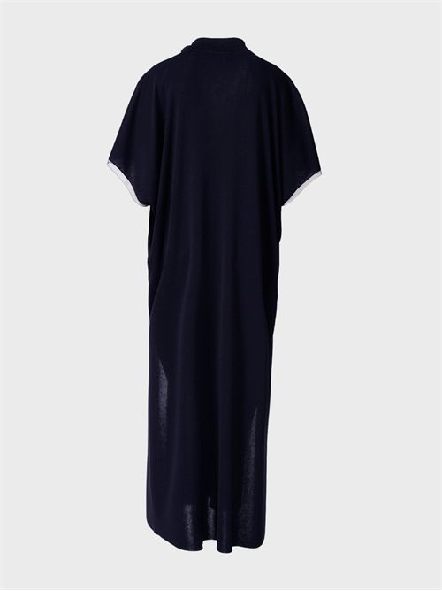 Lightweight viscose caftan dress with diamond thread FABIANA FILIPPI | ABD276F604M1095146